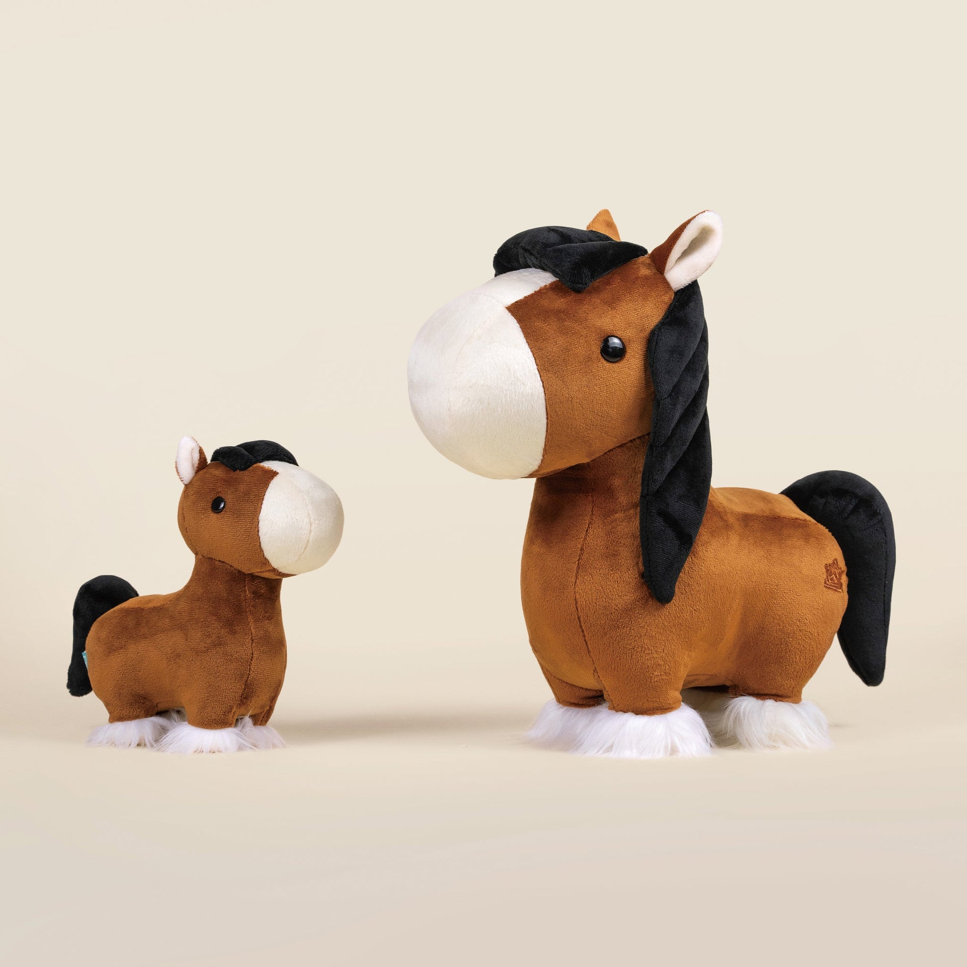 Mini Clydesdale the Horsi